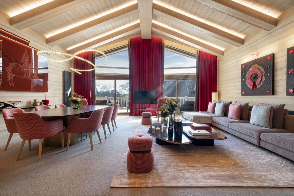 Nouvelle extension K2 Palace Suite-Chalet hôtel de luxe à Courchevel 1850